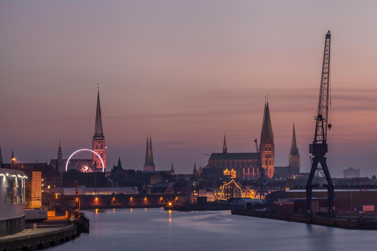 Hotel Die Reederin Lübeck Exterior foto